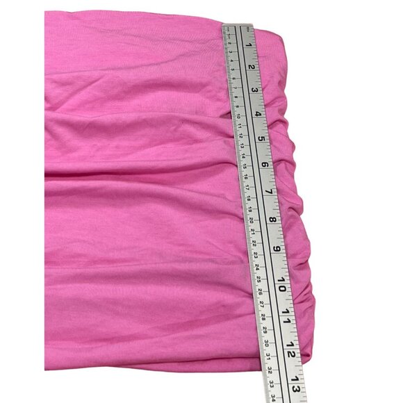 A New Day - Women's Slim Fit Ruched Tube Top Pink - XXS - Picture 8 of 14